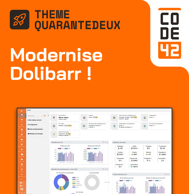Module Dolibarr - Thème quarante deux
