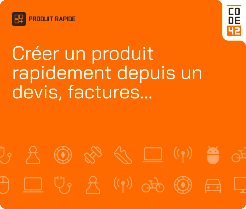 module dolibarr produit rapide